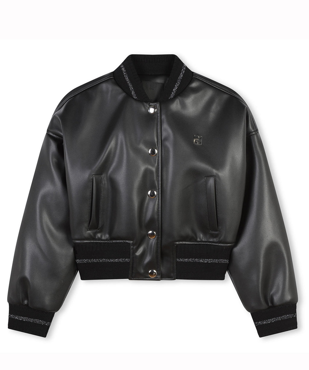 美品✨ GIVENCHY ノーカラー ジャケット ブランドロゴ フォーマル 黒