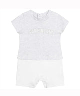 GIVENCHY BABY ロゴロンパース1