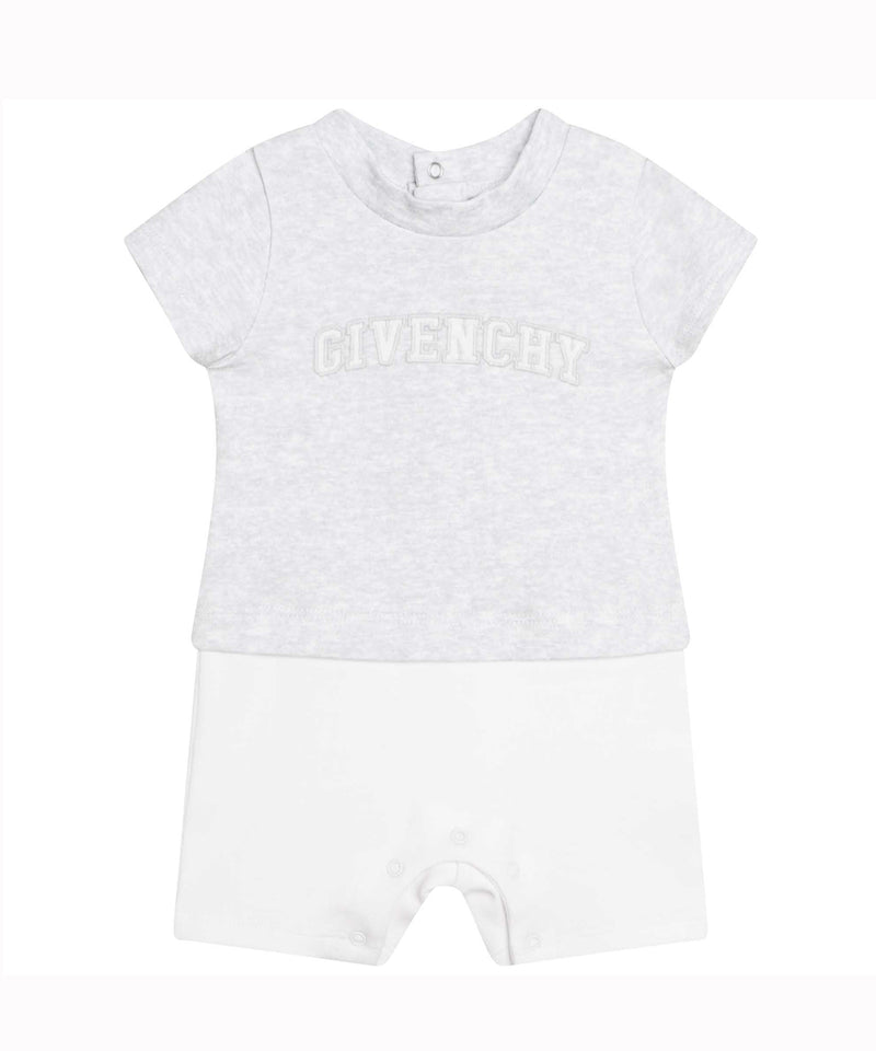 GIVENCHY BABY ロゴロンパース1