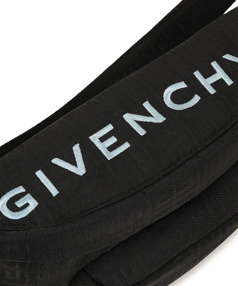 GIVENCHY jacquard and logo embroidered shoulder bag 