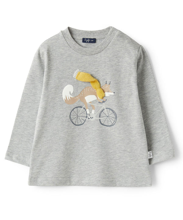 IL GUFO BABY&KIDS foxプリントカットソー１