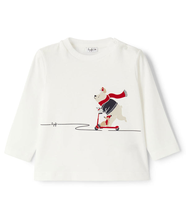 IL GUFO BABY&amp;KIDS Printed Cut and Sew 