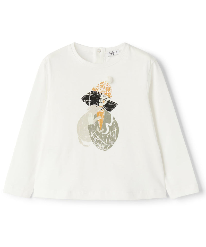 IL GUFO プリントカットソー 42-840124025-00 6Y/8Y/10Y/12Y/14Y
