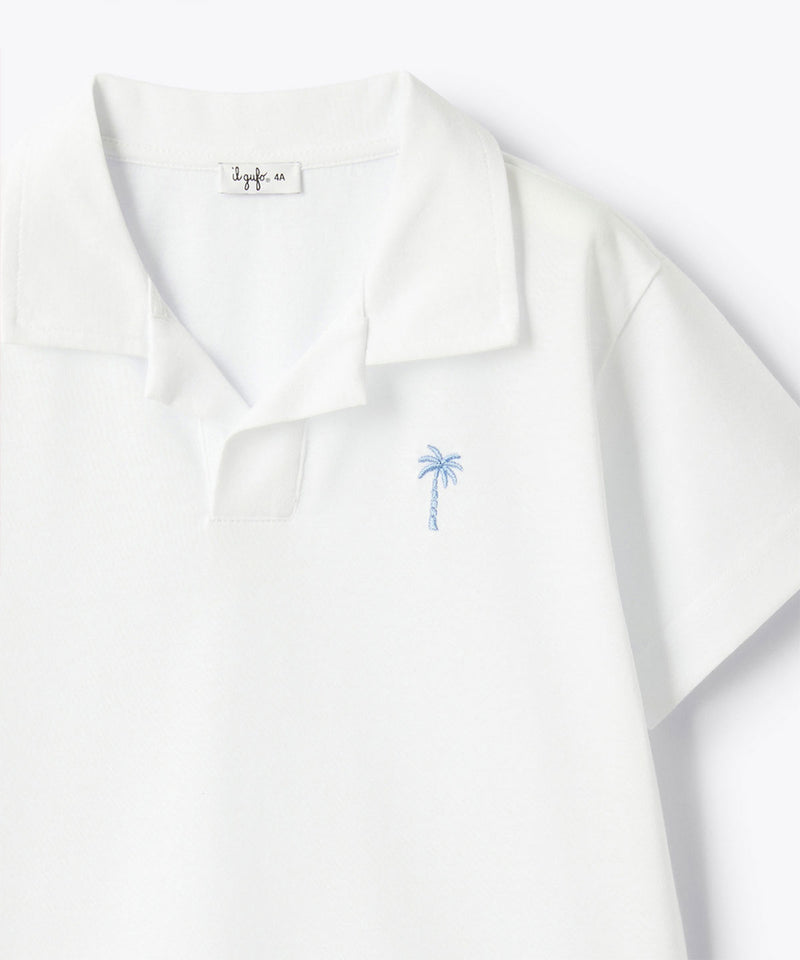 IL GUFO jersey polo shirt