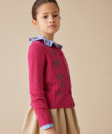 IL GUFO ruffled collar shirt