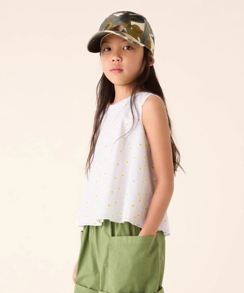IL GUFO BABY&amp;KIDS Flower Motif A-Line Dress《SENSITIVE》 