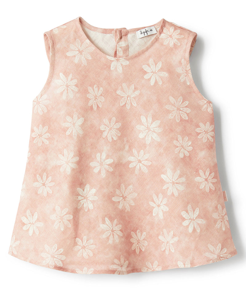 IL GUFO BABY&amp;KIDS Flower Motif A-Line Dress《SENSITIVE》 