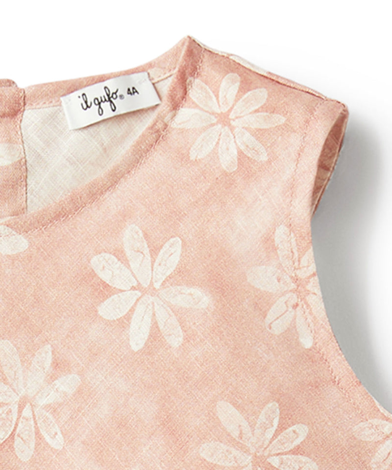 IL GUFO BABY&amp;KIDS Flower Motif A-Line Dress《SENSITIVE》 