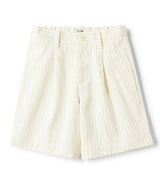 IL GUFO CANVAS BERMUDA SHORTS 