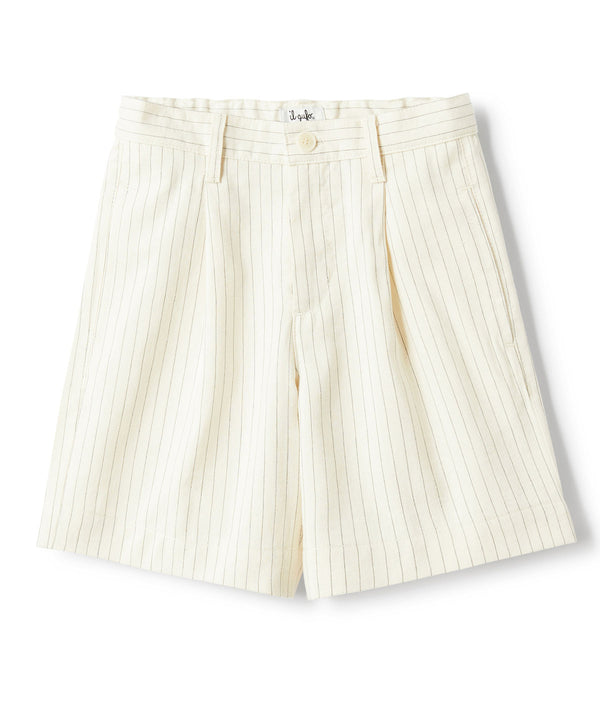 IL GUFO CANVAS BERMUDA SHORTS 