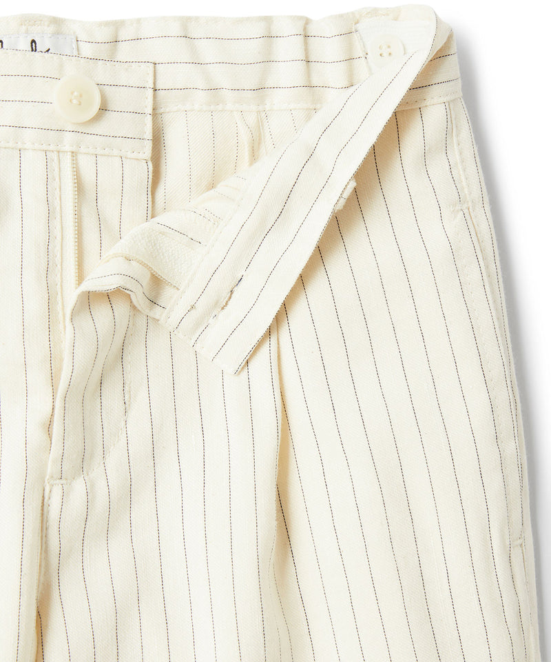 IL GUFO CANVAS BERMUDA SHORTS 