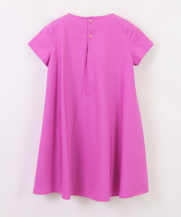 IL GUFO Flower Pocket Flare Dress 21-840722019 10Y (140cm) 