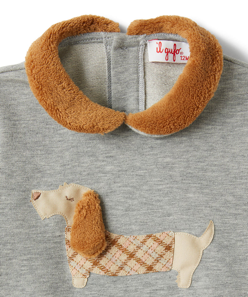 IL GUFO BABY&KIDS ダックスモチーフワンピース ３