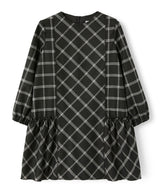 IL GUFO テクノウールチェックワンピース１