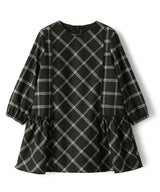 IL GUFO テクノウールチェックワンピース３