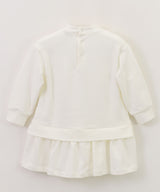 IL GUFO BABY&KIDS 刺繍入りコットンワンピース 42-840724029-01 2Y/3Y