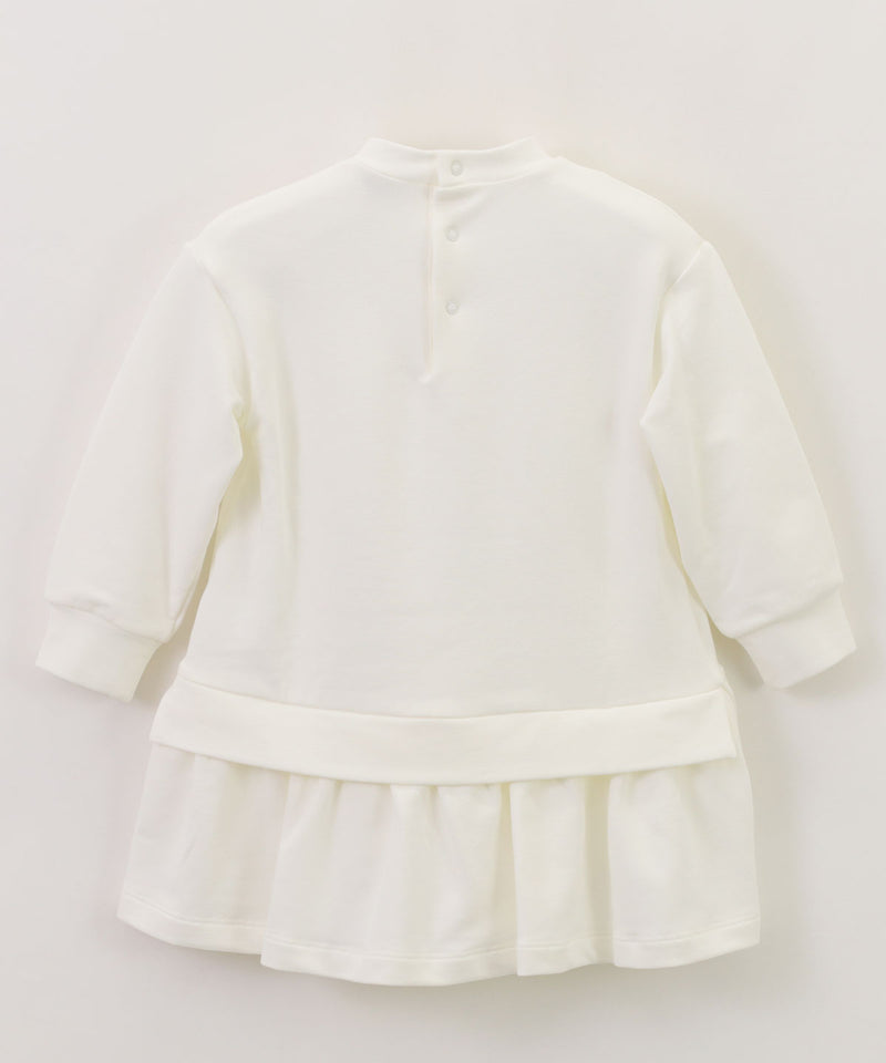 IL GUFO BABY&KIDS 刺繍入りコットンワンピース 42-840724029-01 2Y/3Y
