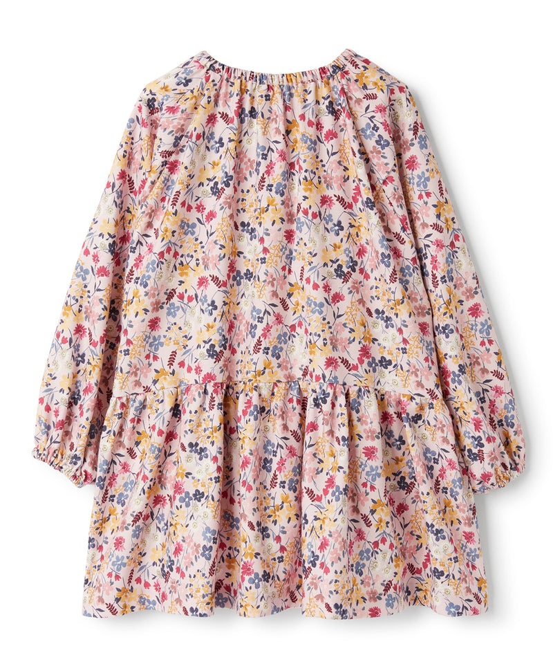 IL GUFO 花柄フランネルワンピース 42-840724033-16 4Y(105cm)