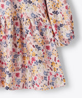 IL GUFO 花柄フランネルワンピース 42-840724033-16 4Y(105cm)