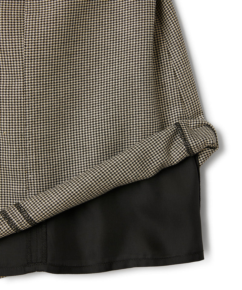 IL GUFO ルレックス千鳥格子ワンピース 42-840724046-03 8Y(130cm)/10Y(140cm)