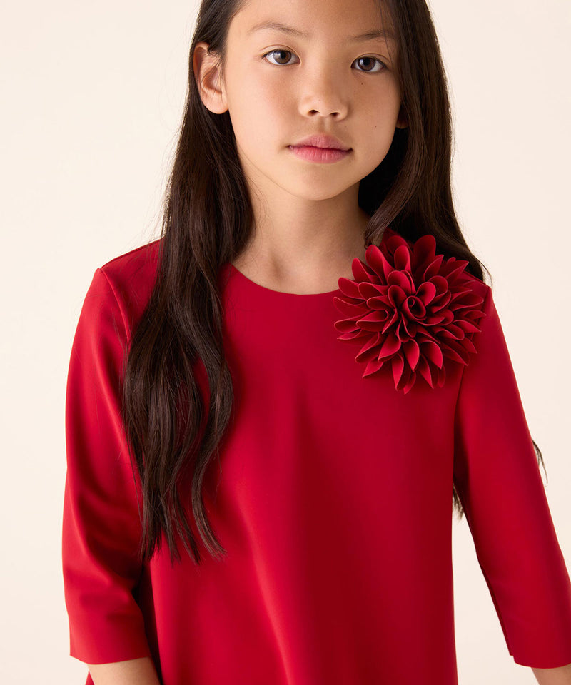 IL GUFO Flower Motif Dress "SENSITIVE"