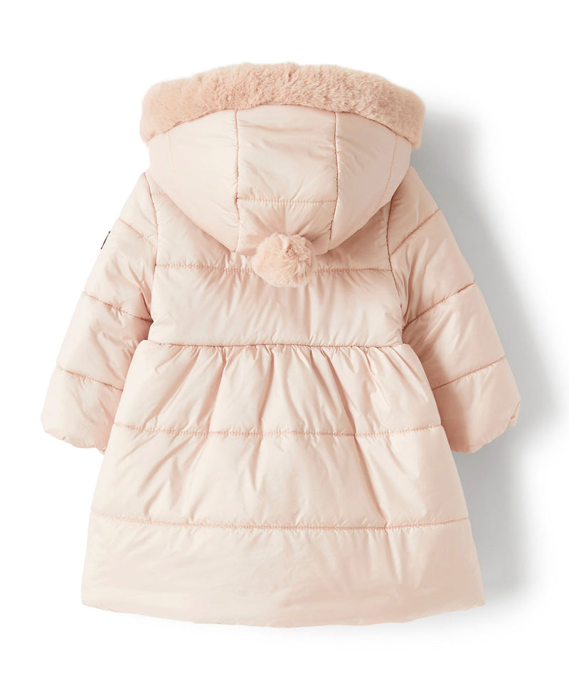 IL GUFO BABY&KIDS フェイクファー付きコート2