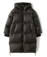 IL GUFO プルーフナイロンードフーディ付きダウンコート１