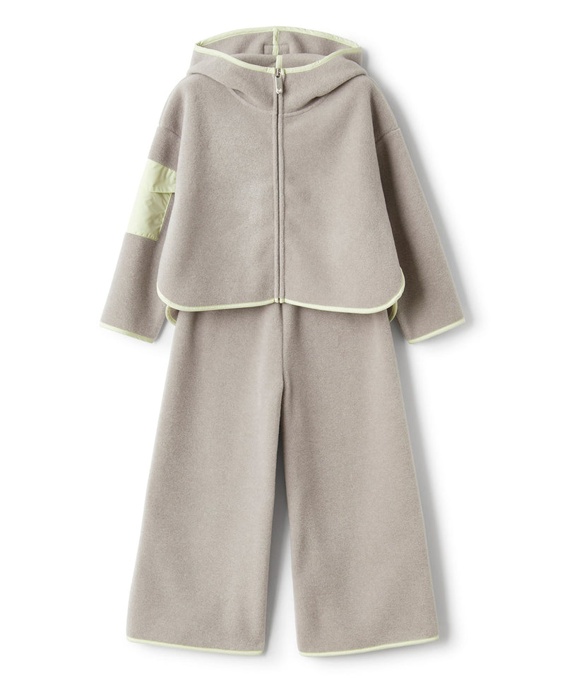 IL GUFO フード付きフリースセットアップ｜世界の子供服マ・メール
