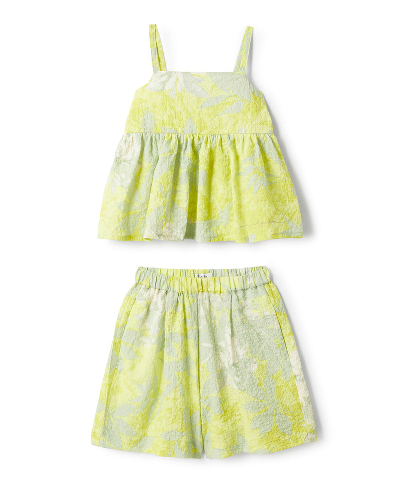 IL GUFO Print Seersucker Set