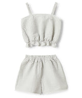IL GUFO Print Seersucker Set