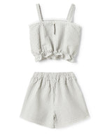 IL GUFO Print Seersucker Set