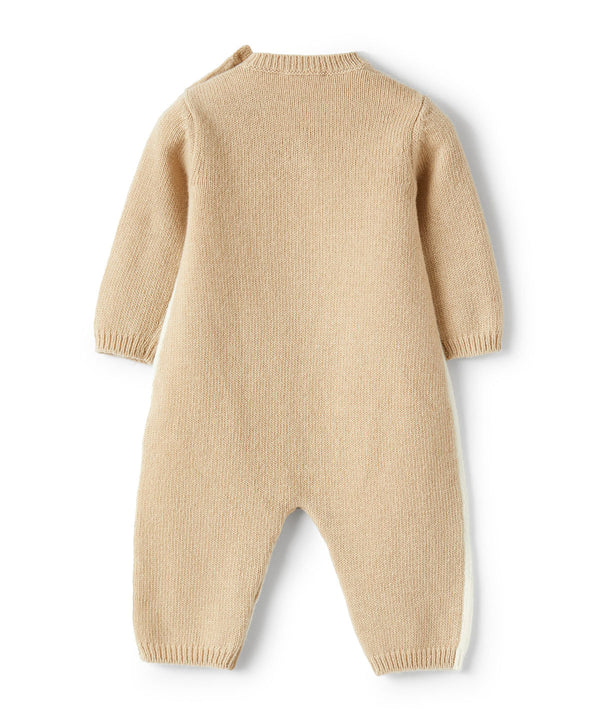 IL GUFO BABY bearトリコットニットロンパース２
