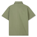 GIVENCHY Patch pocket stretch cotton shirt