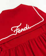 FENDI Sailor collar dress 22-060722025-17 3Y(100cm)/6Y(120cm) 