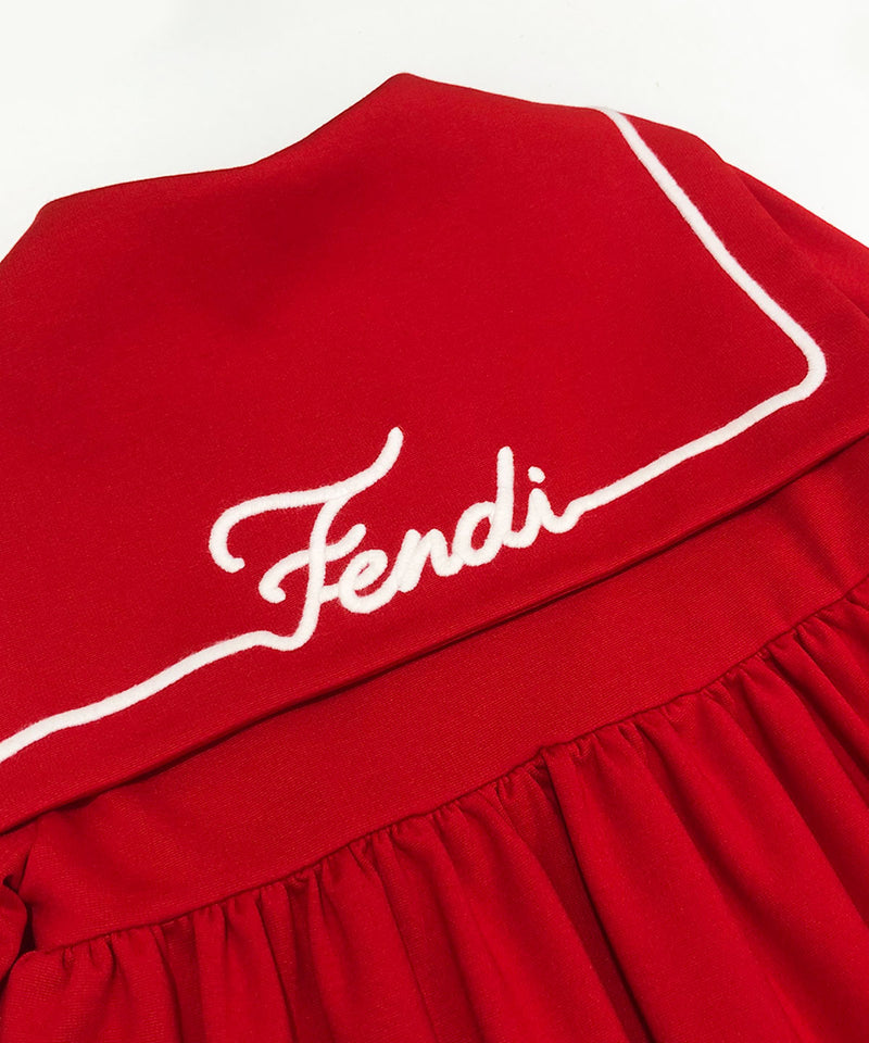FENDI Sailor collar dress 22-060722025-17 3Y(100cm)/6Y(120cm) 