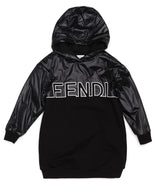 FENDI 異素材ロゴワンピース１