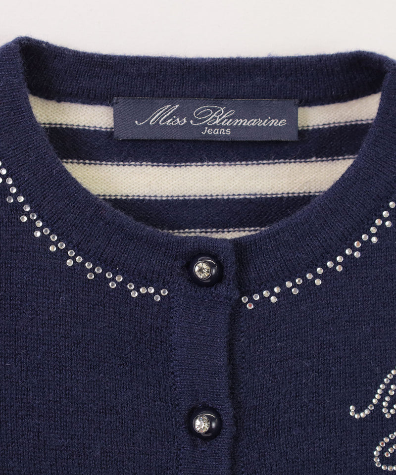 MISS BLUMARINE ニットカーディガン 62-170413910-06 4Y(105cm)