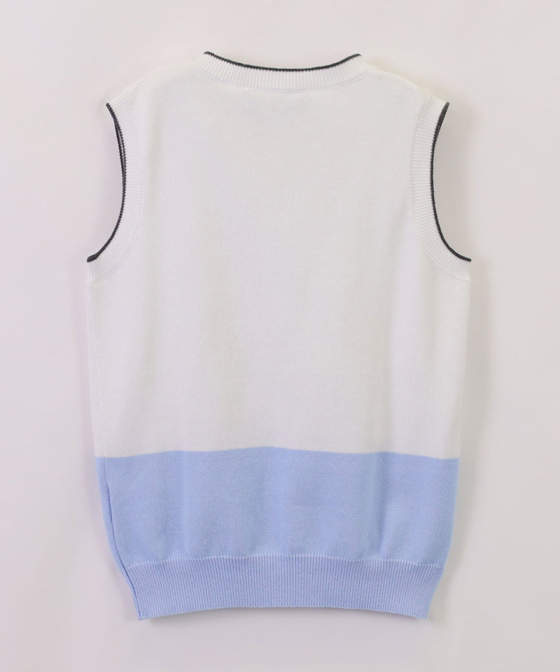 SIMONETTA Knit Vest 61-350414063-01 6Y(120cm)