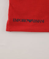 EMPORIO ARMANI ベビーピケ製イーグルトリムポロシャツ 11-400108510-17 12M(74cm)