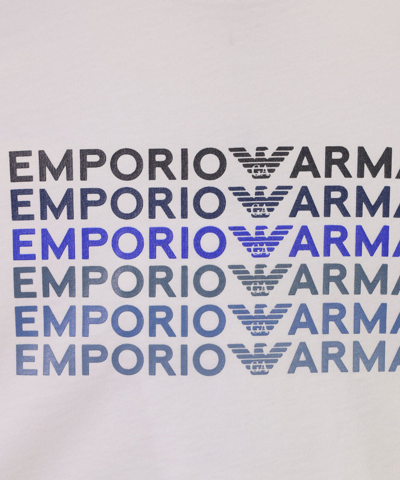 EMPORIO ARMANI リピートグラデーションロゴカットソー3