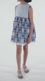 MIMISOL Dress 11-760702988-04 10Y(140cm)/12Y(150cm) 