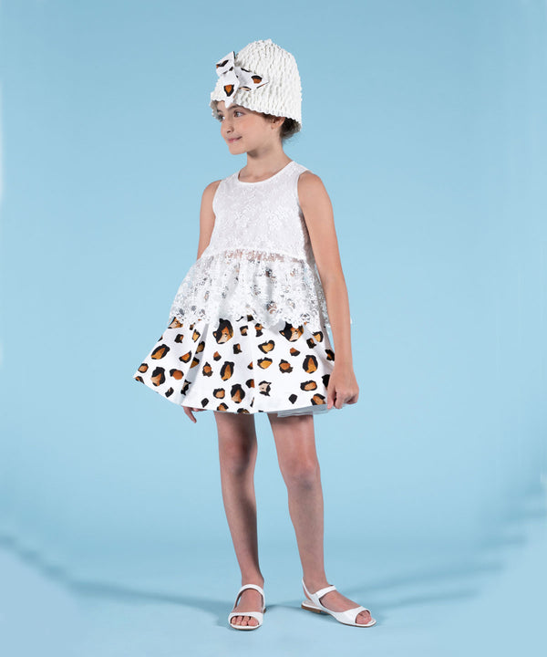 MIMISOL Animal Print Skirt 21-760622011-14 8Y(130cm)/14Y(160cm)