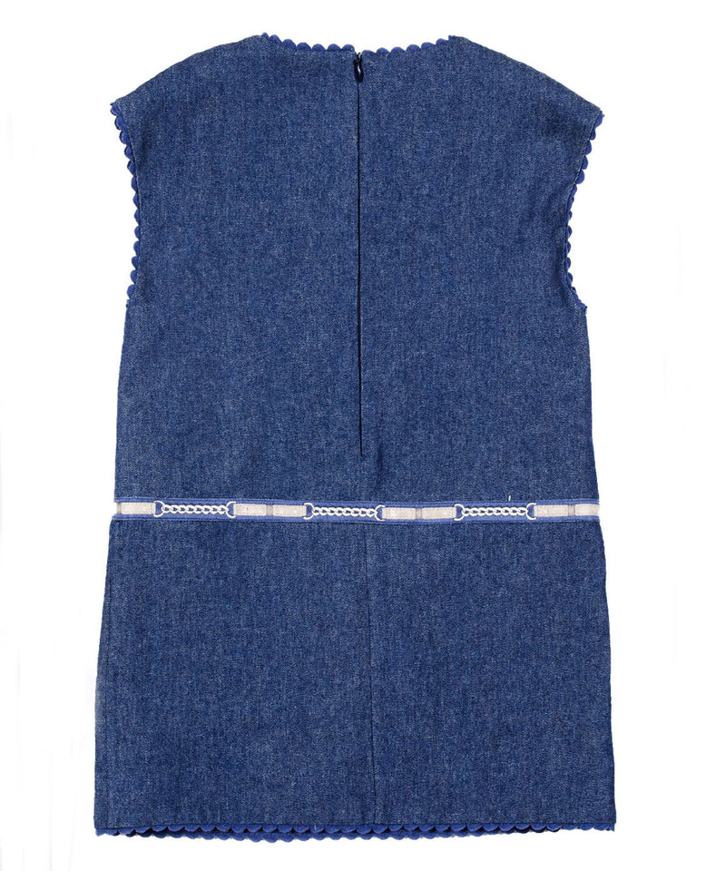 MIMISOL Denim-style dress 11-760703006-06 8Y (130cm) 