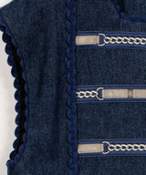 MIMISOL Denim-style dress 11-760703006-06 8Y (130cm) 