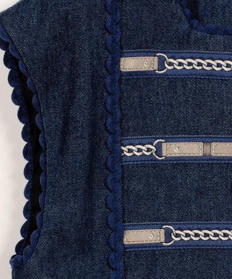 MIMISOL Denim-style dress 11-760703006-06 8Y (130cm) 