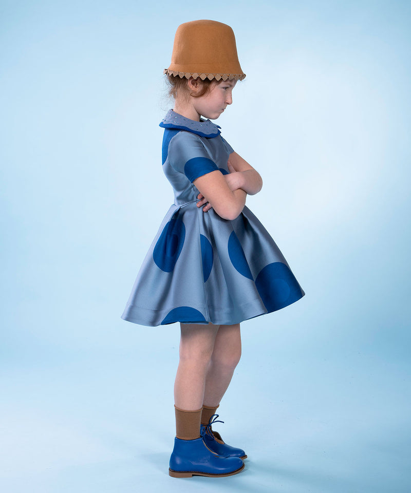MIMISOL Polka Dot Dress 22-760722040-04 6Y/8Y/10Y 