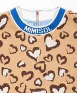 MIMISOL レオパードワンピース４
