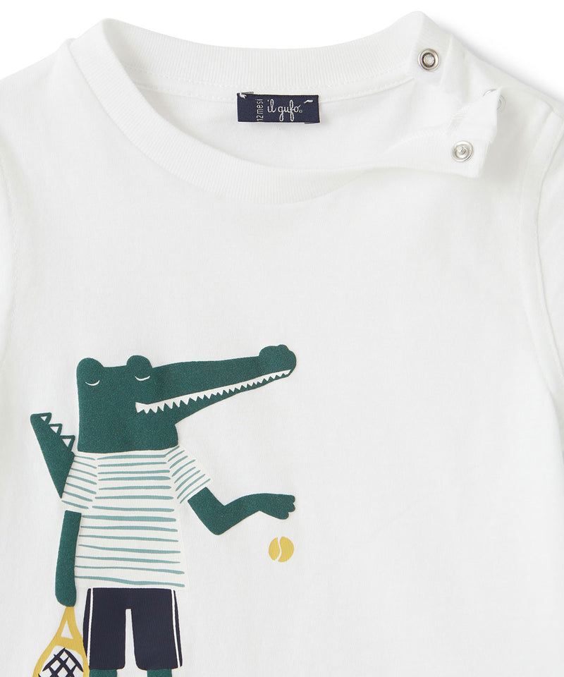 IL GUFO BABY&KIDS crocodileカットソー３