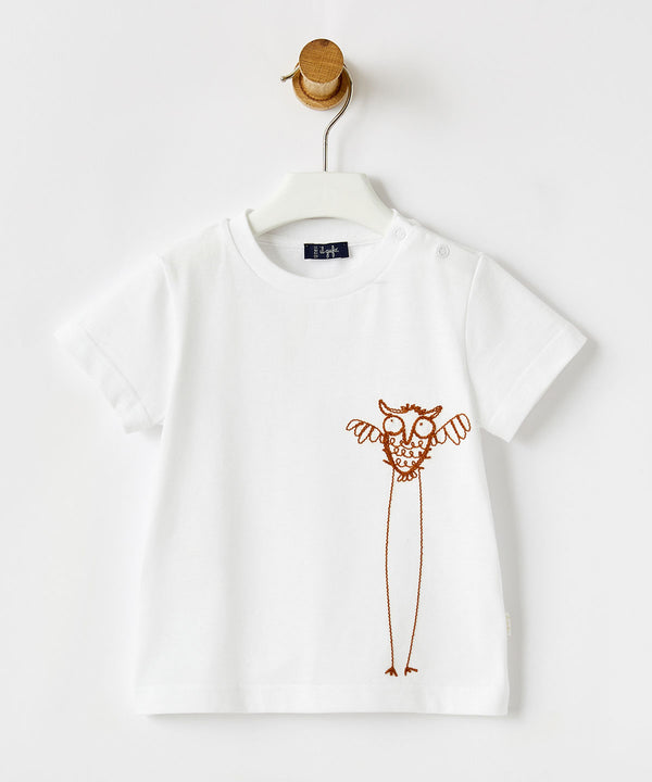 IL GUFO BABY&KIDS フクロウカットソー１