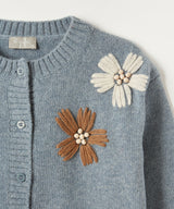 IL GUFO フラワー刺繍カーディガン3